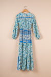 Recycled Silk Long Dress - Small - 26