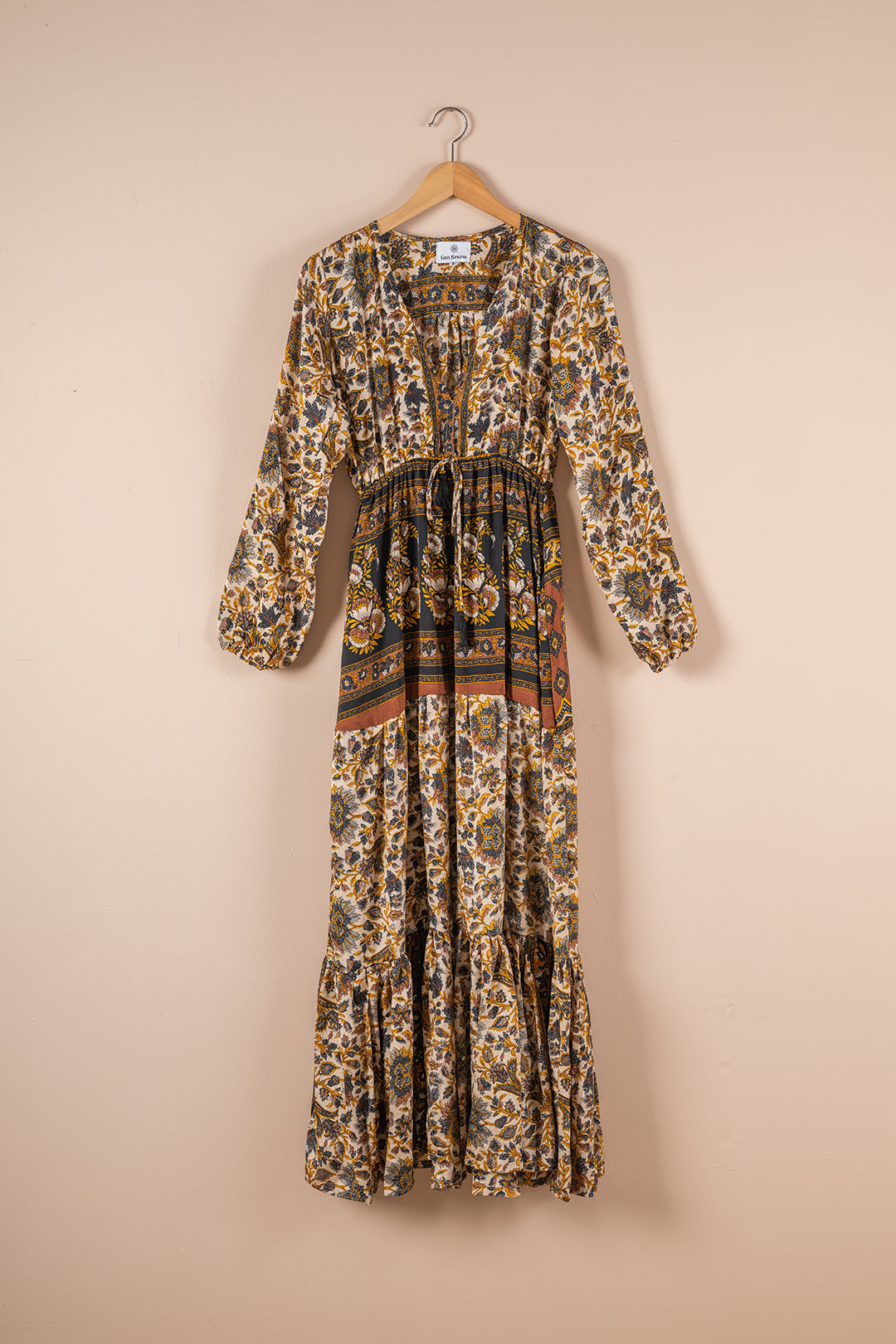 Recycled Silk Long Dress - Small - 29