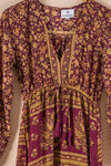 Recycled Silk Long Dress - Small - 38