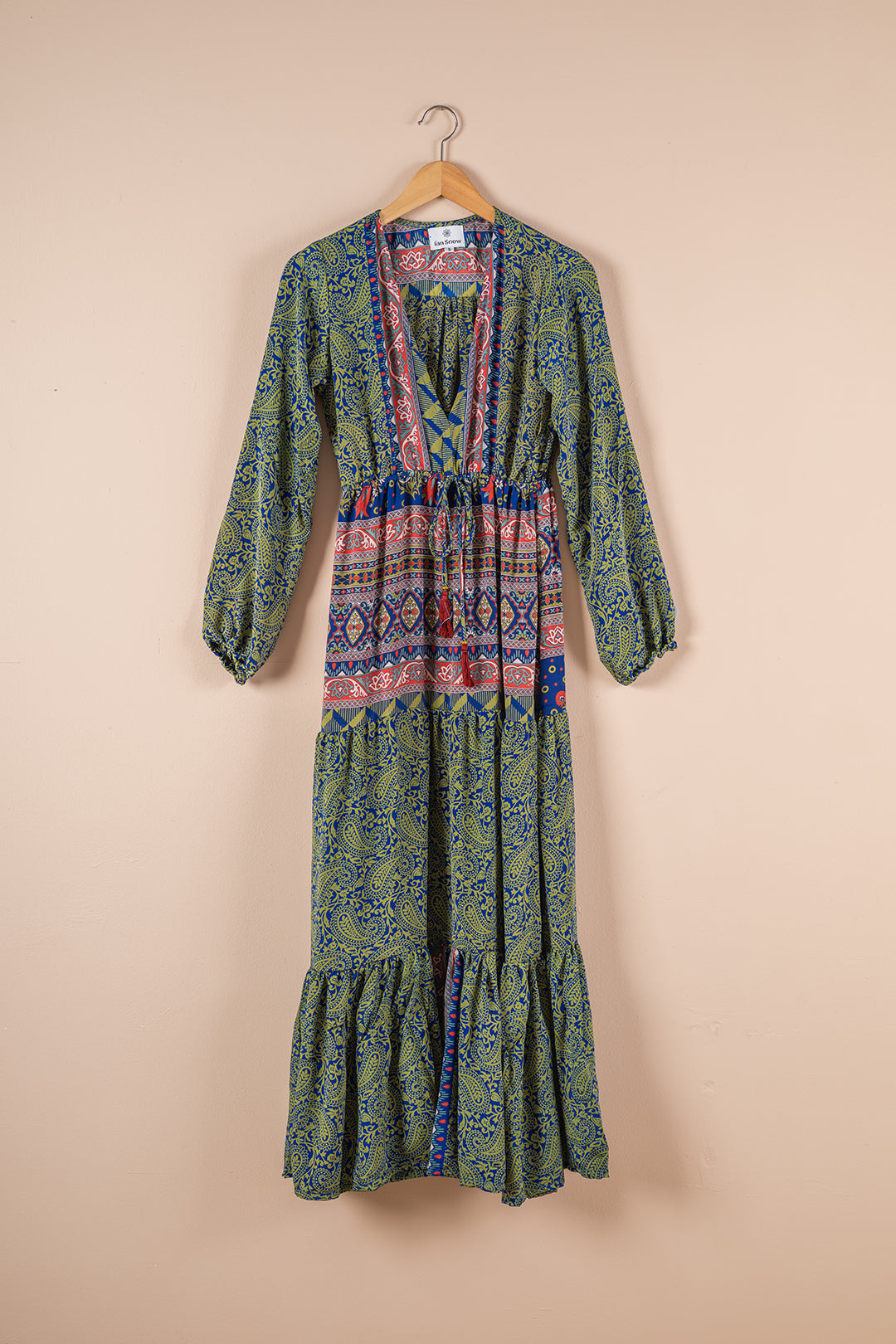 Recycled Silk Long Dress - Small - 41