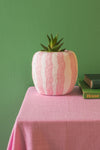 Pink Stripe Katran Pot