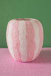 Pink Stripe Katran Pot