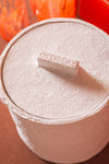 White Katran Pot with Lid