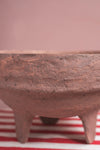 Ecru Katran Bowl with Legs