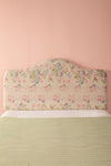 Cream Floral Kantha Covered Double Headboard