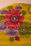 Yellow Kantha Covered Double Headboard