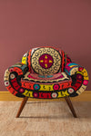 Neon Embroidered Nest Chair