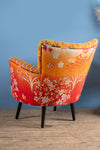 Yellow Kantha Panelled Armchair - 05