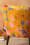 Black Kantha Panelled Armchair - 08