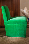 Vera Emerald Green Velvet Upholstered Chair