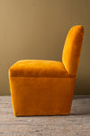 Estelle Honey Gold Velvet Upholstered Chair