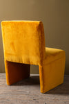 Estelle Honey Gold Velvet Upholstered Chair