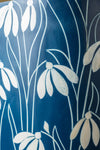 Snowdrop Indigo Wooden Cupboard with Bone Inlay
