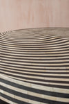 Eliza Monochromatic Coffee Table with Bone Inlay
