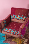 Kantha Panelled Armchair - 01