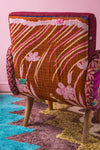 Kantha Panelled Armchair - 01