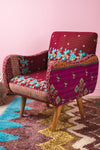 Kantha Panelled Armchair - 01