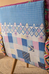 Fuchsia Kantha Panelled Armchair - 05