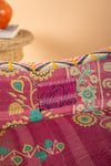 Fuchsia Kantha Panelled Armchair - 05