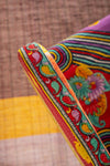 Purple Kantha Panelled Armchair - 07