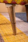 Purple Kantha Panelled Armchair - 07