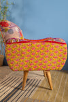 Florals Kantha Panelled Armchair - 08