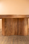 Tove Acacia Wood Natural Finish Dining Table