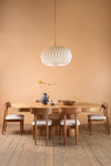 Tove Acacia Wood Natural Finish Dining Table
