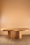 Tove Acacia Wood Natural Finish Dining Table