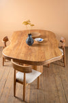 Tove Acacia Wood Natural Finish Dining Table