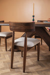 Capra Acacia Wood Vinegar Finish Dining Table