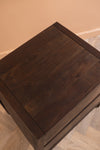 Ellroy Acacia Wood Drift Finish Bedside Table