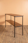 Conrad Acacia Wood Umber Finish Console Table