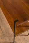 Conrad Acacia Wood Umber Finish Console Table