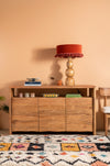 Doran Acacia Wood Natural Finish Sideboard