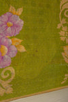 Bright Green Kantha Covered King Size Headboard
