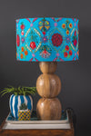 Floral Embroidered Lampshade