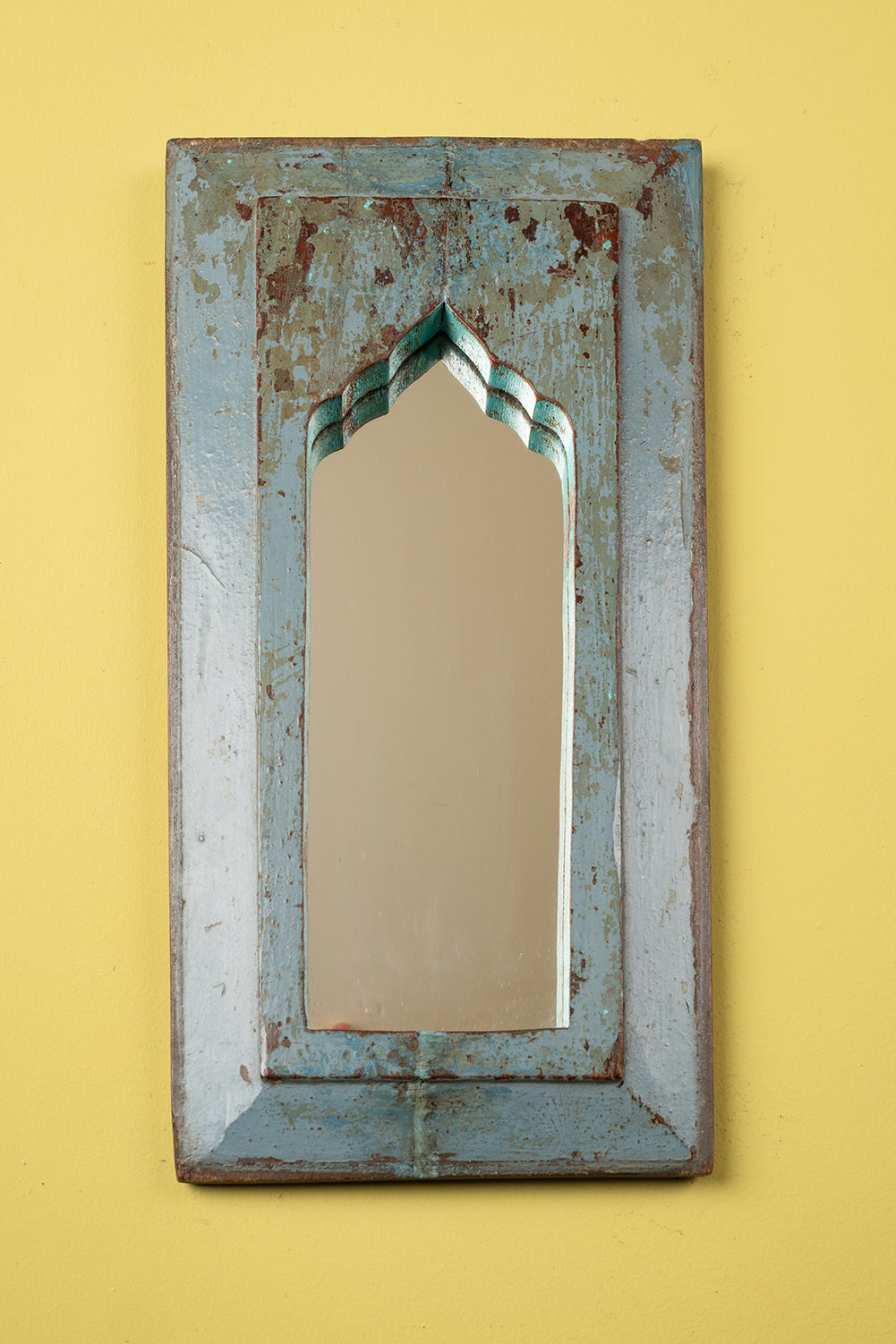 Vintage Wooden Mirror - 1072