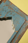 Vintage Wooden Mirror - 1076