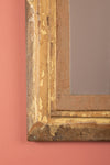 Vintage Wooden Mirror - 1085