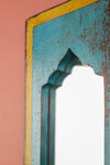Vintage Wooden Mirror - 1086