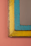Vintage Wooden Mirror - 1086