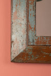 Vintage Wooden Mirror - 1092