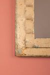 Vintage Wooden Mirror - 1096