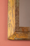Vintage Wooden Mirror - 1099