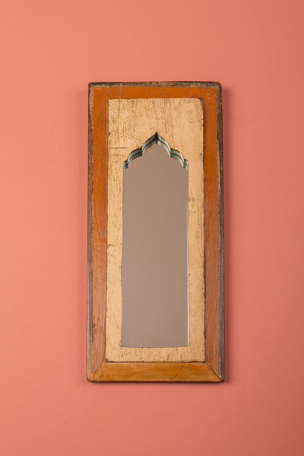 Vintage Wooden Mirror - 1100