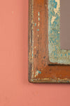 Vintage Wooden Mirror - 1102