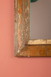 Vintage Wooden Mirror - 1103