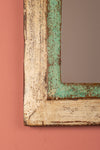Vintage Wooden Mirror - 1104