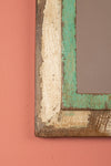 Vintage Wooden Mirror - 1106